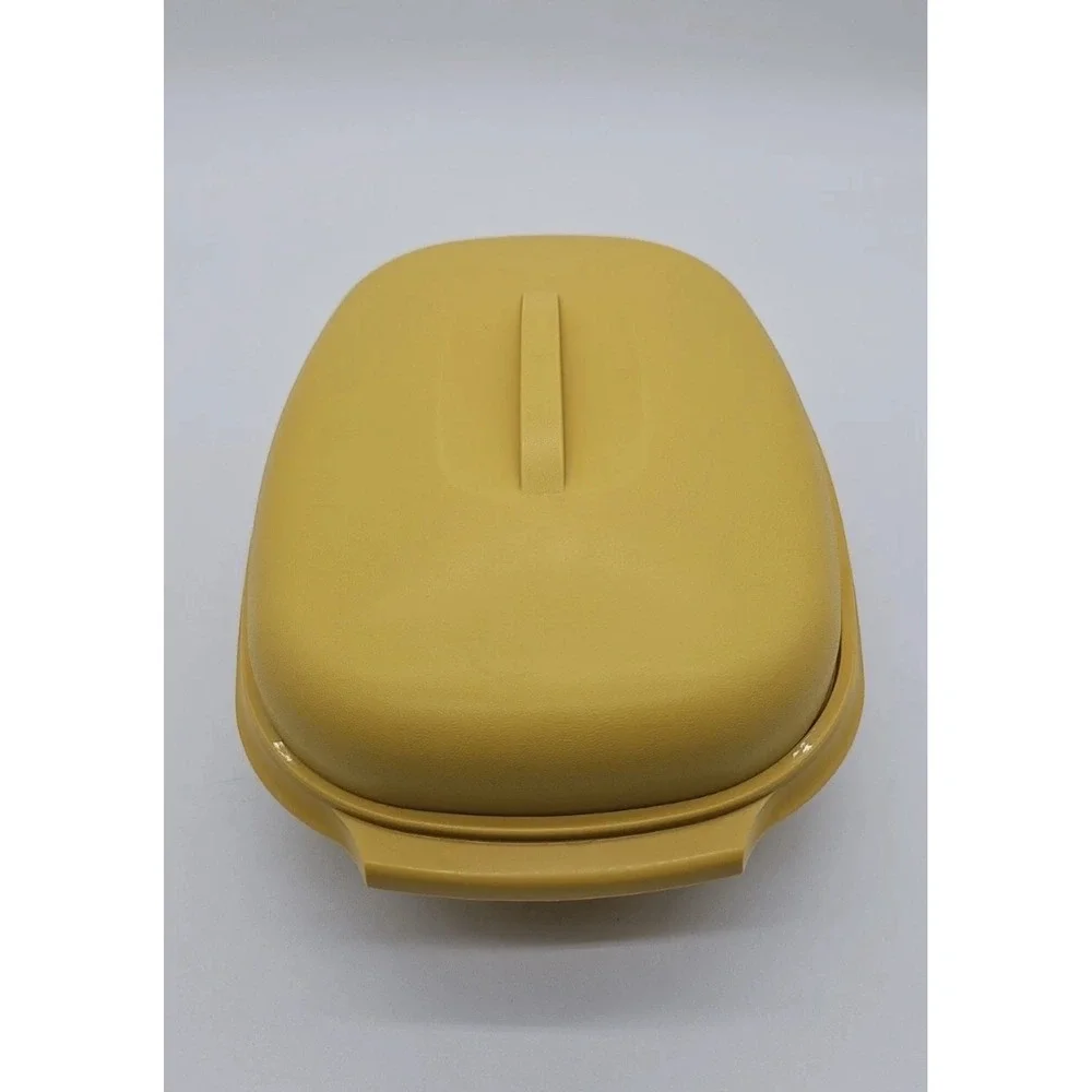 Vintage Tupperware Vegetable Steamer 4 Piece Harvest Gold‎ 1273-4 1274-2 Retro